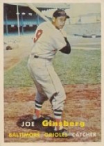 1957 Topps      236     Joe Ginsberg
